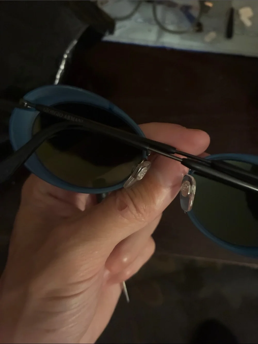 Vintage rare new deadstock giorgio Armani frames .